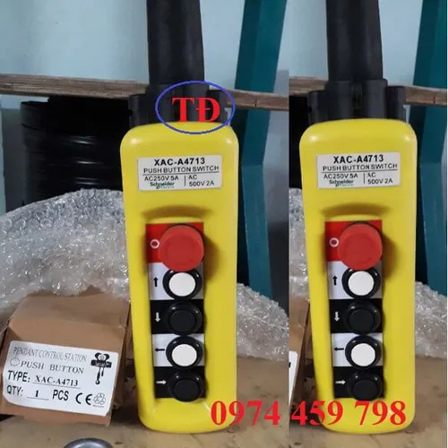 Nút điều khiển Schneider XAC-A4713, XAC-A4913, XAC-A8913, XAC-A8923