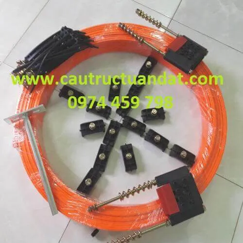 Phụ kiện ray điện an toàn cầu trục