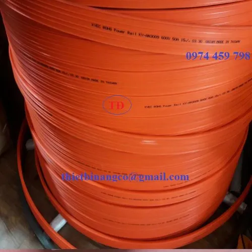 Ray điện an toàn 1P, 3P, 4P, 6P cho cầu trục
