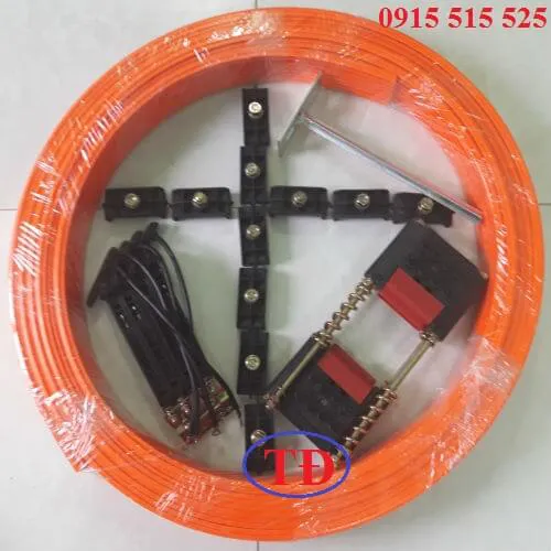 Ray điện an toàn cho cầu trục