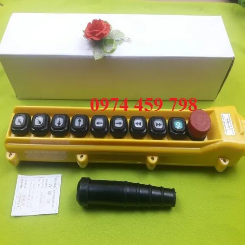 Tay bấm điều khiển palang cầu trục 8 nút