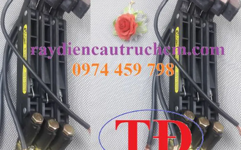 Cách lắp tay lấy điện 3P-60A cho cầu trục