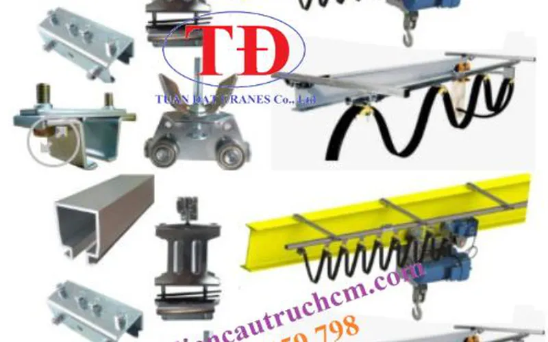 Hệ thống ray C cầu trục gồm những gì?