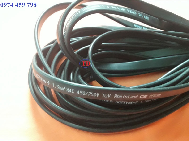 Hình ảnh cáp dẹp cầu trục Hình ảnh cáp dẹp cầu trục