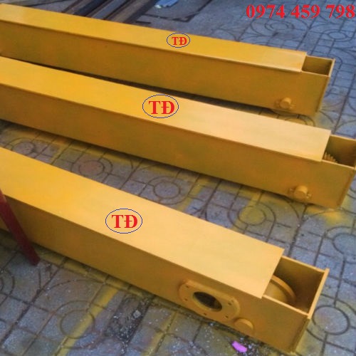 Bộ dầm biên cho cầu trục Bộ dầm biên cho cầu trục