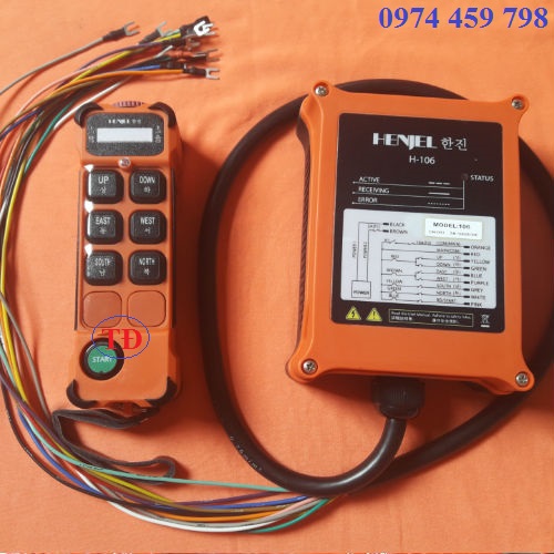 Điều khiển từ xa cầu trục Điều khiển từ xa cầu trục