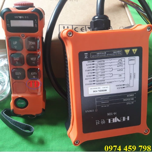 Điều khiển từ xa cầu trục Điều khiển từ xa cầu trục