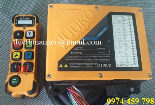 Điều khiển từ xa K606 Juuko cho cầu trục Điều khiển từ xa K606 Juuko cho cầu trục