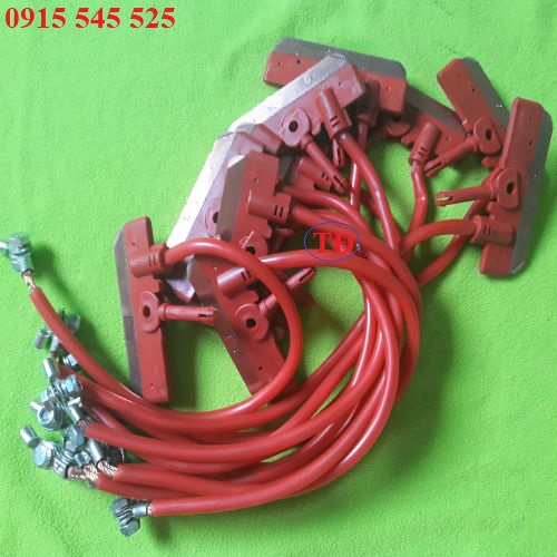 Lá than chổi tiếp điện cầu trục 60A Lá than chổi tiếp điện cầu trục 60A