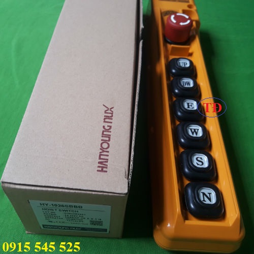 Nút bấm điều khiển cầu trục HY-1026BB Nút bấm điều khiển cầu trục HY-1026BB