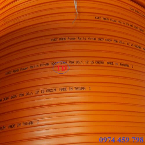 Ray điện an toàn cầu trục Kyec KY - AN3007 Ray điện an toàn cầu trục Kyec KY - AN3007