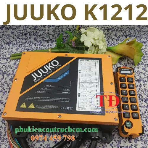 Điều khiển từ xa K1212 chính hãng Juuko