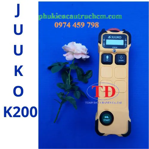 Điều khiển từ xa 2 nút Juuko K200