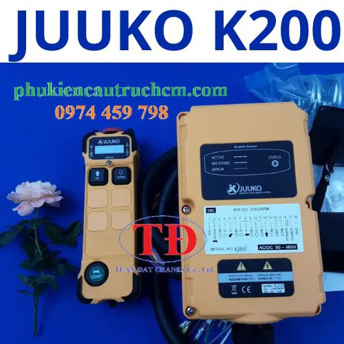 Điều khiển từ xa 2 nút Juuko K200