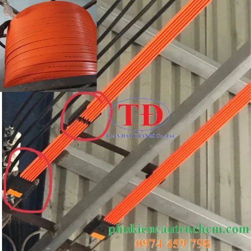 Ray điện cầu trục 3P-75A Đài Loan
