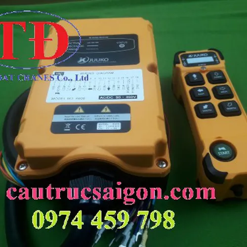 Bộ điều khiển từ xa Juuko K600 dùng cho cầu trục