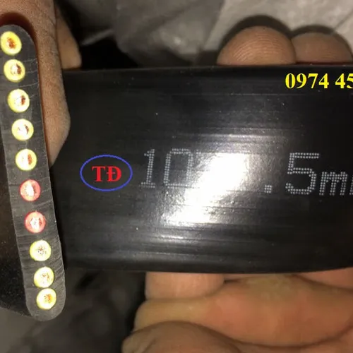 Cáp dẹt cầu trục 10Cx1.5