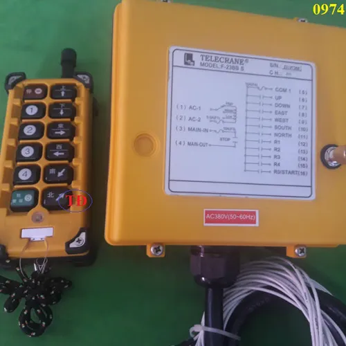 Điều khiển từ xa cầu trục Telecrance F23 BB