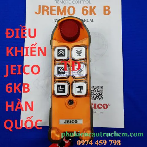 Điều khiển từ xa Jeico 6KB Hàn Quốc