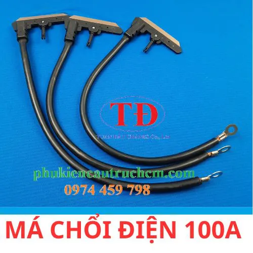 Má chổi than lấy điện 100A