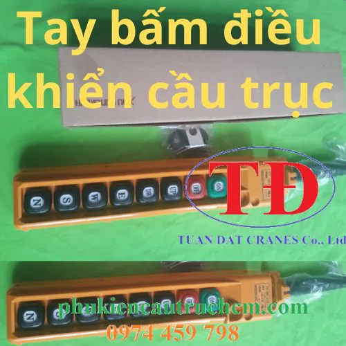 Tay bấm điều khiển cầu trục HY-1028ABB