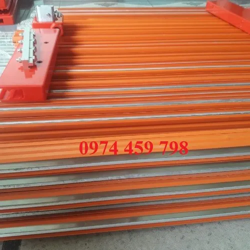 Thanh ray điện 1P-500A cho cầu trục