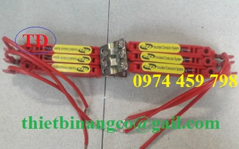 Chổi tiếp điện cầu trục ghép đôi
