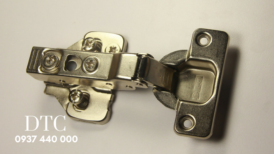 Bản lề DTC giảm chấn cong ít (35mm và 40mm) - Nhập khẩu DTC Funiture Hardware Bản lề DTC giảm chấn cong ít (35mm và 40mm) - Nhập khẩu DTC Funiture Hardware