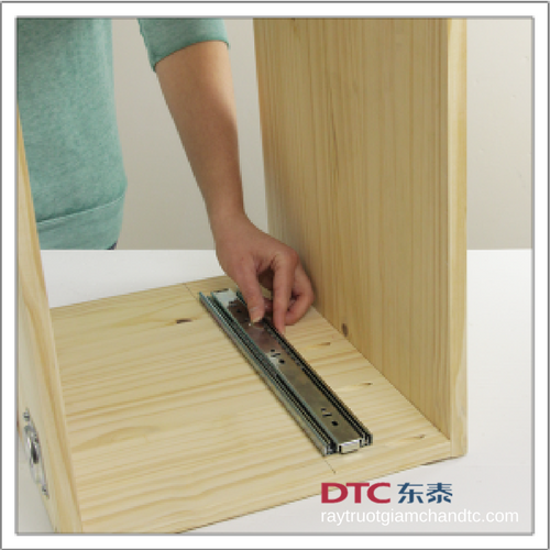 Cách lắp đặt ray trượt bi giảm chấn Cách lắp đặt ray trượt bi giảm chấn