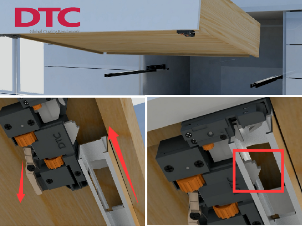 Lựa chọn thanh ray trượt ngăn kéo thay tại nhà Lựa chọn thanh ray trượt ngăn kéo thay tại nhà