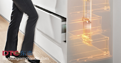 Ray trượt giảm chấn được ưa chuộng vì sự hiện đại và tiện nghi Ray trượt giảm chấn được ưa chuộng vì sự hiện đại và tiện nghi