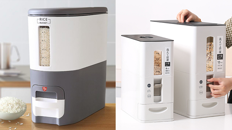 Thùng đựng gạo thông minh là gì?