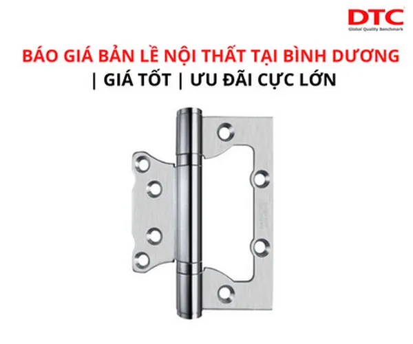 Báo giá bản lề nội thất tại Bình Dương | Giá Tốt