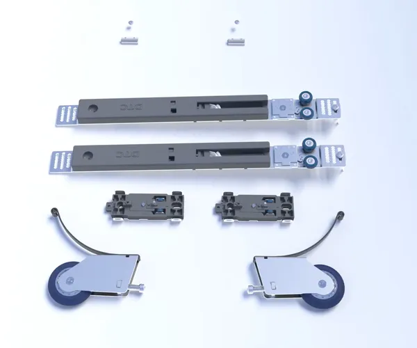Phụ kiện cửa lùa DTC - 2 cánh