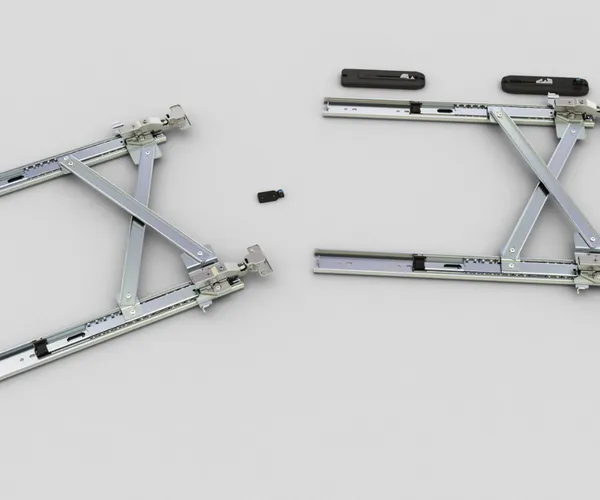 Phụ kiện cửa trượt xoay cho tủ