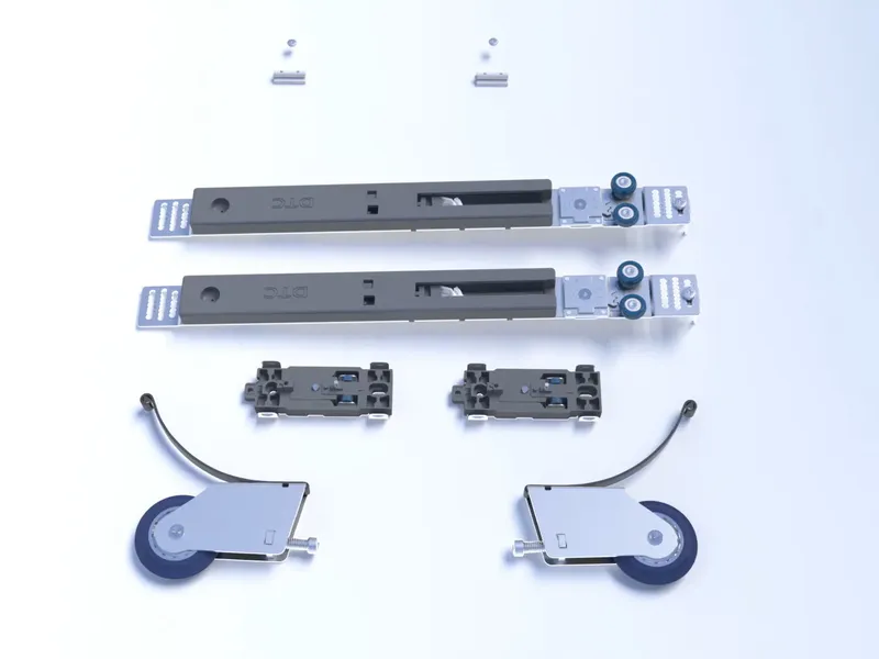 Phụ kiện cửa lùa DTC - 2 cánh