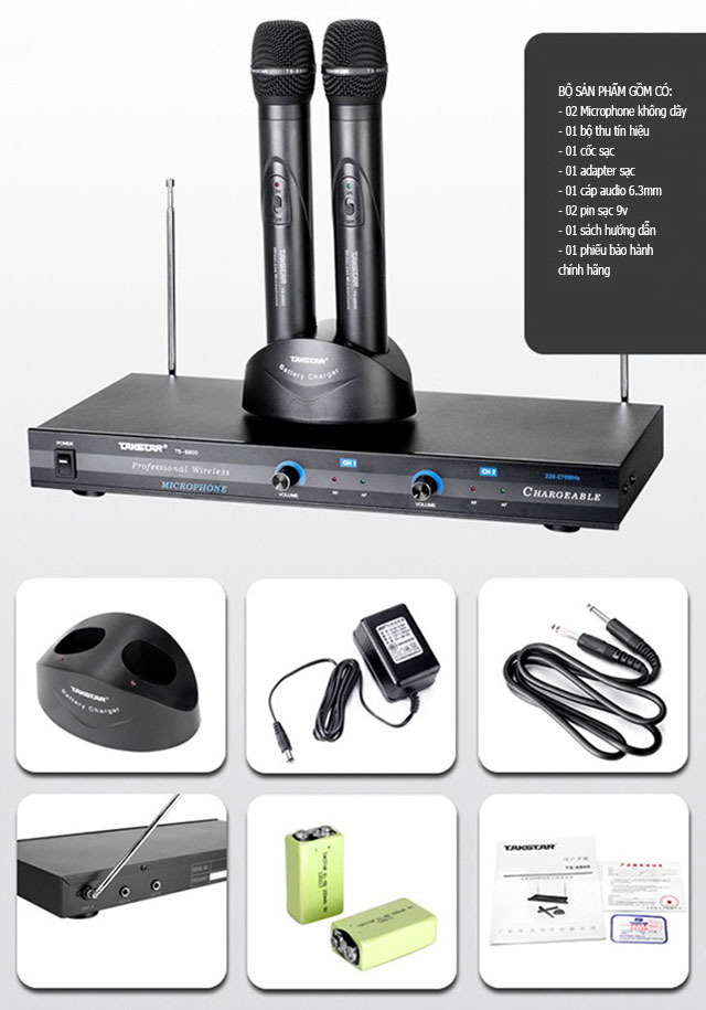 Micro-khong-day-Takstar-TS6800