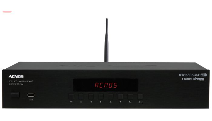 Đầu karaoke Online Acnos có khả năng cập nhật các bài hát liên tục và mới nhất