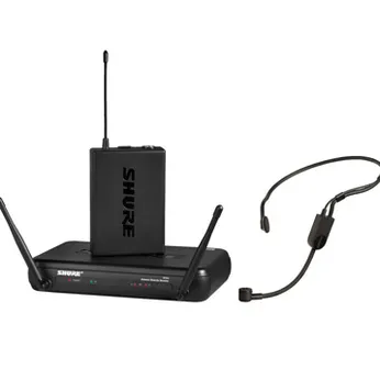Micro không dây Cài đầu cùng Bộ thu phát SHURE SVX14/PGA31. Hàng chính hãng USA