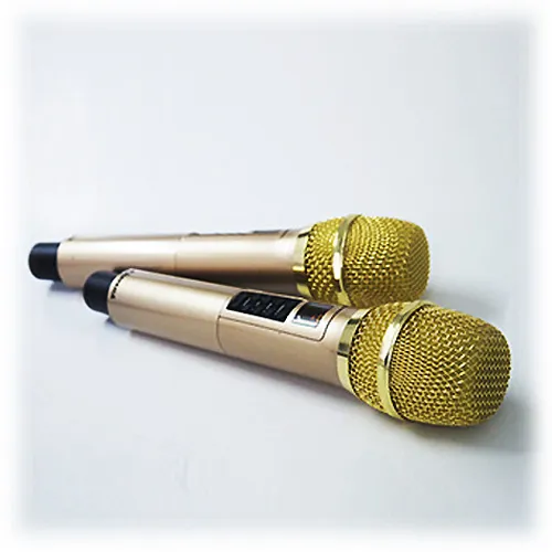 BỘ 02 MIC KHÔNG DÂY LOA KÉO HAVANA M21 CHỈNH ECHO BASS TREBLE KÊNH