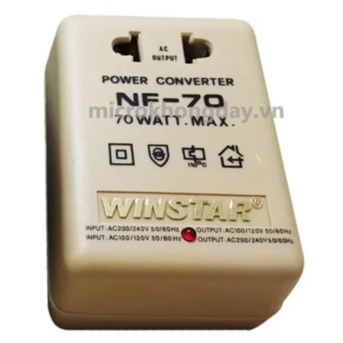 Bộ đổi nguồn 2 chiều 110V sang 220V và 220V sang 110V Chất lượng cao