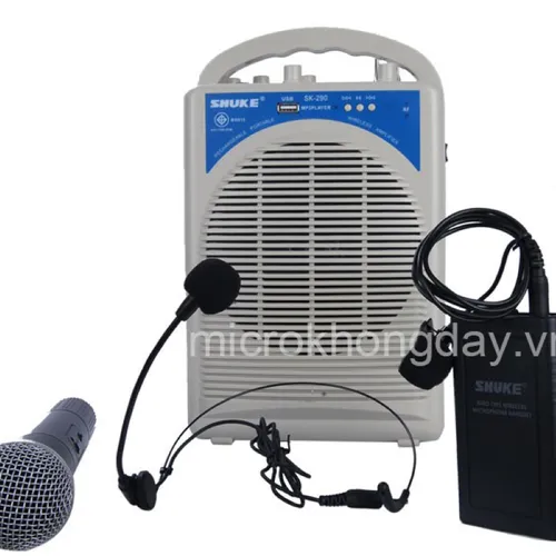 Máy trợ giảng SHUKE SK290 Micro không dây giá rẻ cỡ vừa