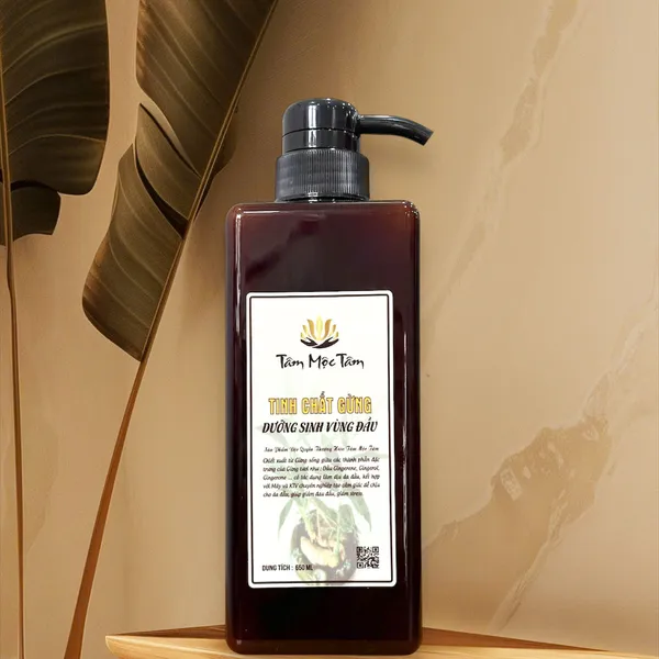 Tinh Chất Gừng Dưỡng Sinh Vùng Đầu 650ml