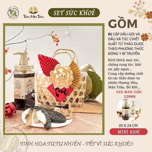 Set Sức Khỏe – Giỏ Quà Mừng Xuân – Mini