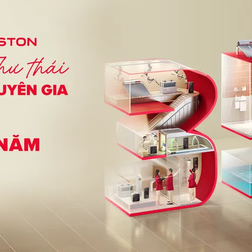 MÁY NƯỚC NÓNG ARISTON ĐÁNH DẤU HÀNH TRÌNH 35 NĂM TẠI VIỆT NAM