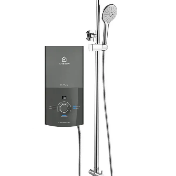 Máy nước nóng trực tiếp Ariston Aures Premium+ 4.5P - Kèm sen cây