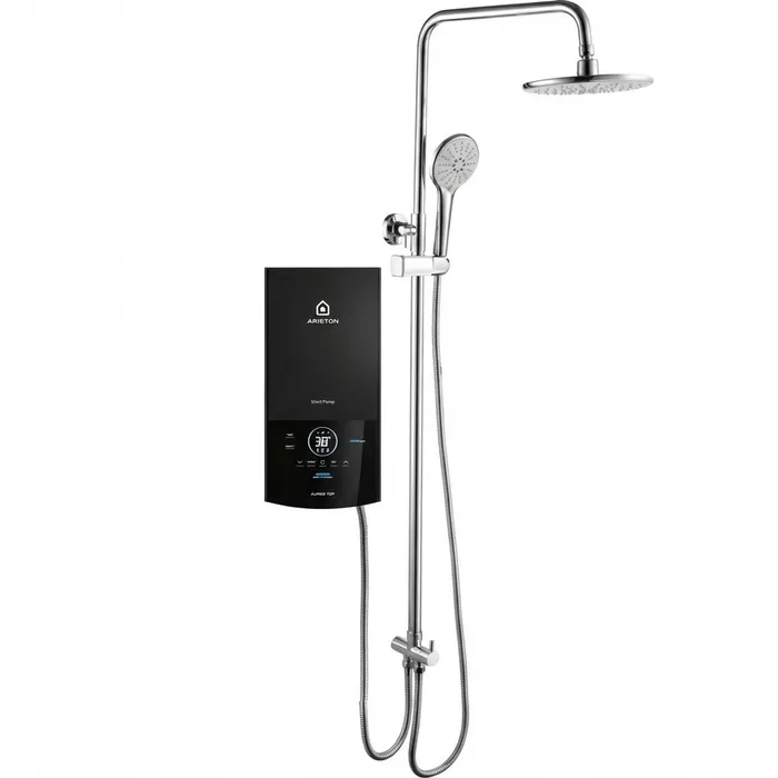 Máy nước nóng trực tiếp Ariston Aures Top 4.5P - Kèm sen cây