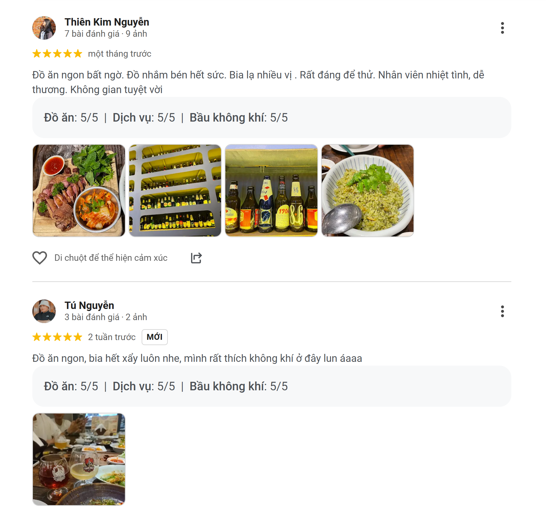 Những đánh giá thực tế của khách khi đến Nhà Hàng Trạm Men Những đánh giá thực tế của khách khi đến Nhà Hàng Trạm Men