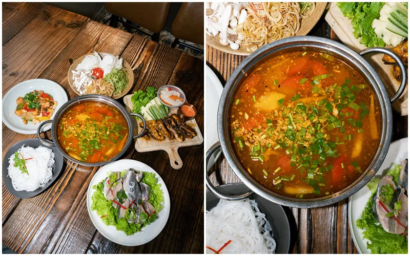 Trải Nghiệm Ẩm Thực Sang Trọng Với Lẩu Cá Tầm Hoàng Gia Giữa Lòng Đà Lạt
