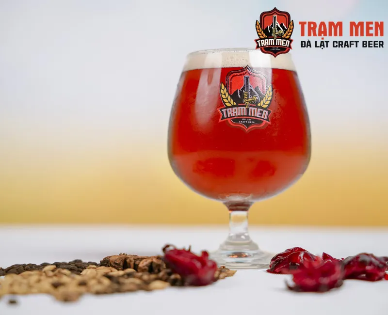 Bia Atiso Đỏ – Hibiscus Beer (Red Ale Beer)